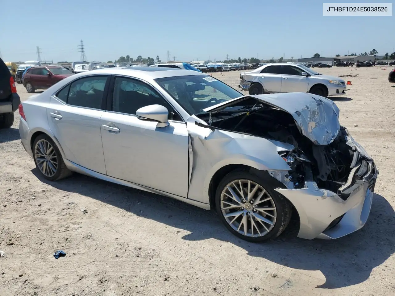 2014 Lexus Is 250 VIN: JTHBF1D24E5038526 Lot: 56924365