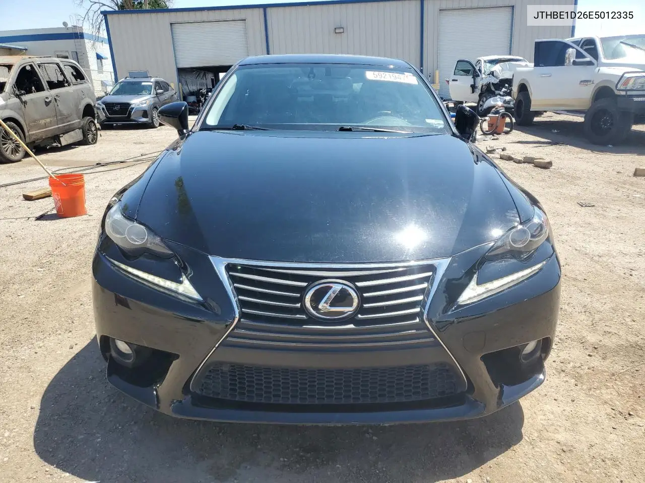 2014 Lexus Is 350 VIN: JTHBE1D26E5012335 Lot: 59219475