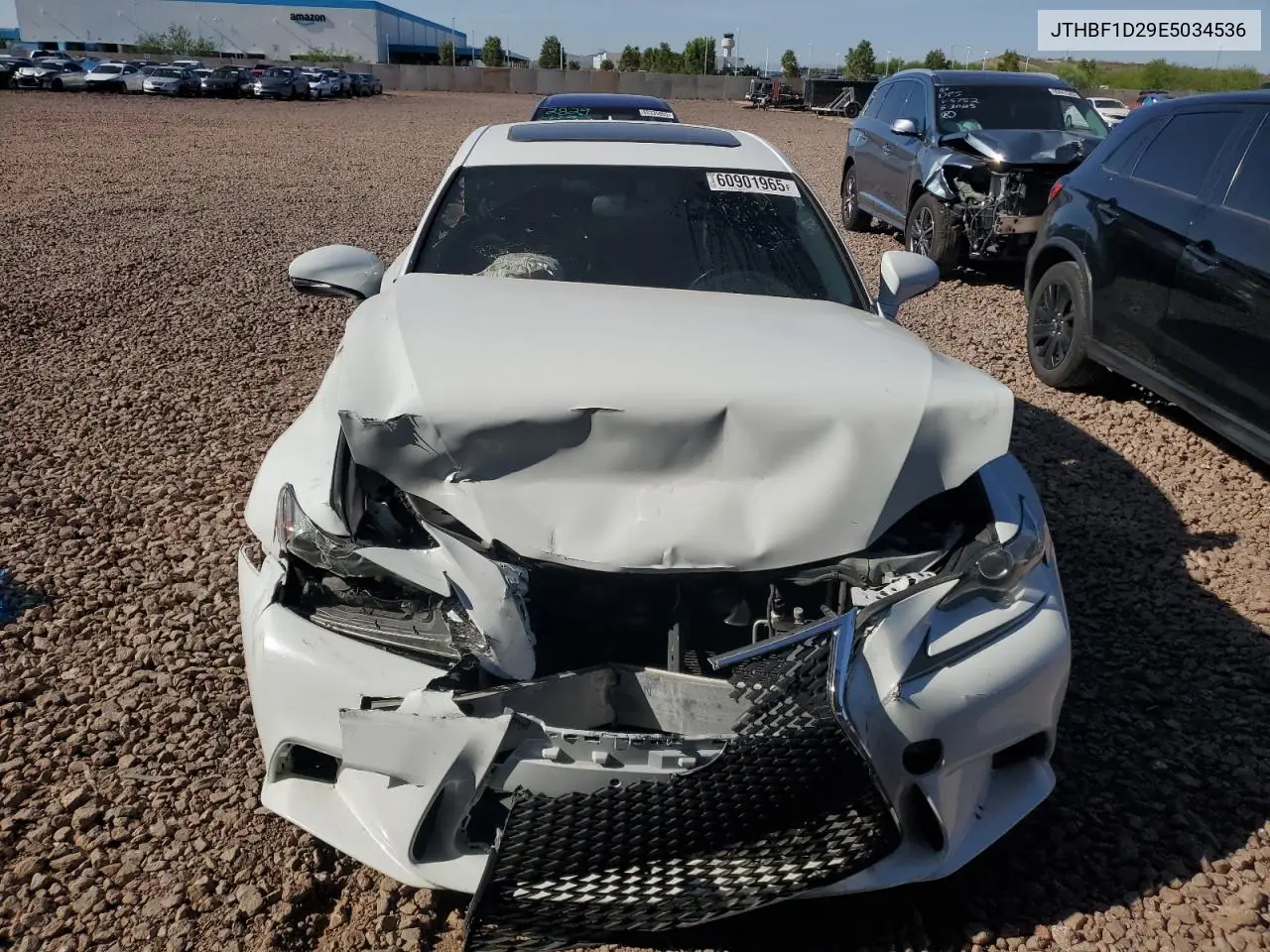 2014 Lexus Is 250 VIN: JTHBF1D29E5034536 Lot: 60901965