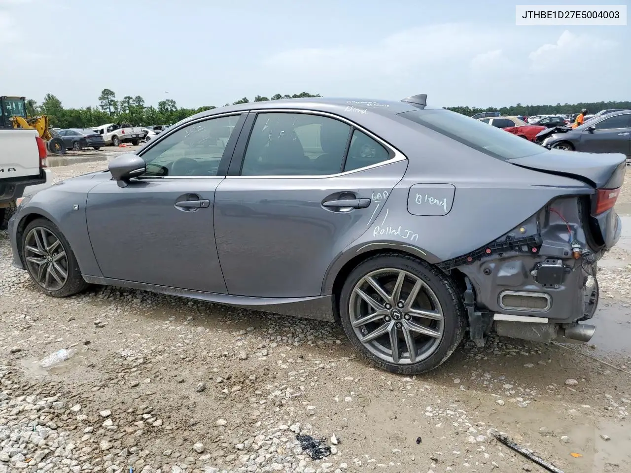 2014 Lexus Is 350 VIN: JTHBE1D27E5004003 Lot: 61238035