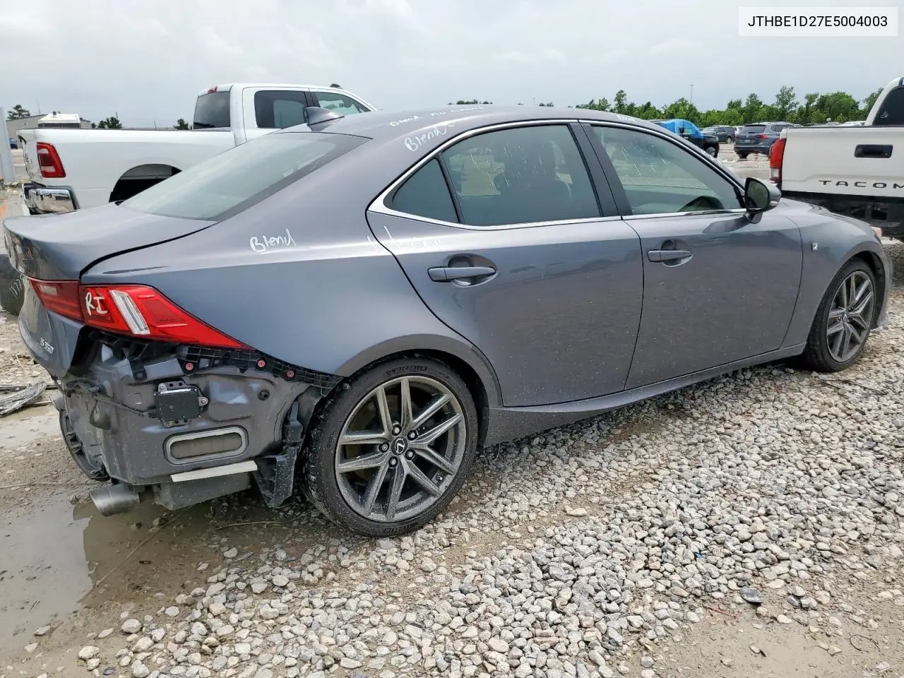 2014 Lexus Is 350 VIN: JTHBE1D27E5004003 Lot: 61238035