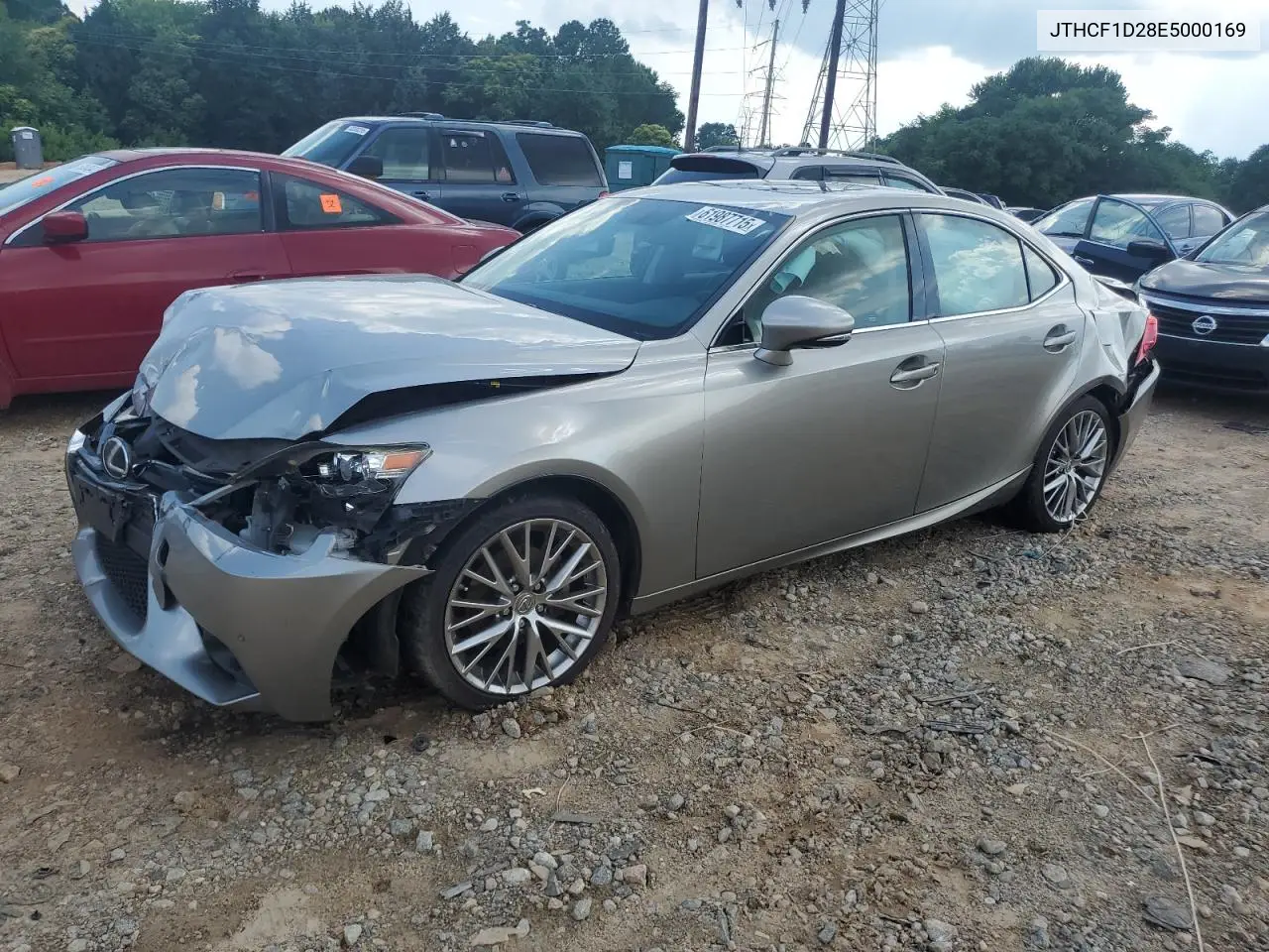 2014 Lexus Is 250 VIN: JTHCF1D28E5000169 Lot: 61987715