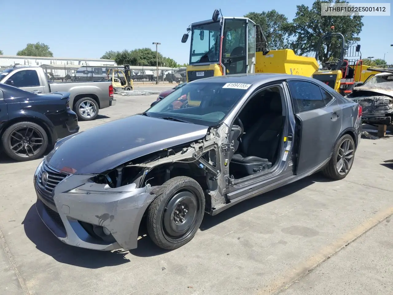 2014 Lexus Is 250 VIN: JTHBF1D22E5001412 Lot: 61994155