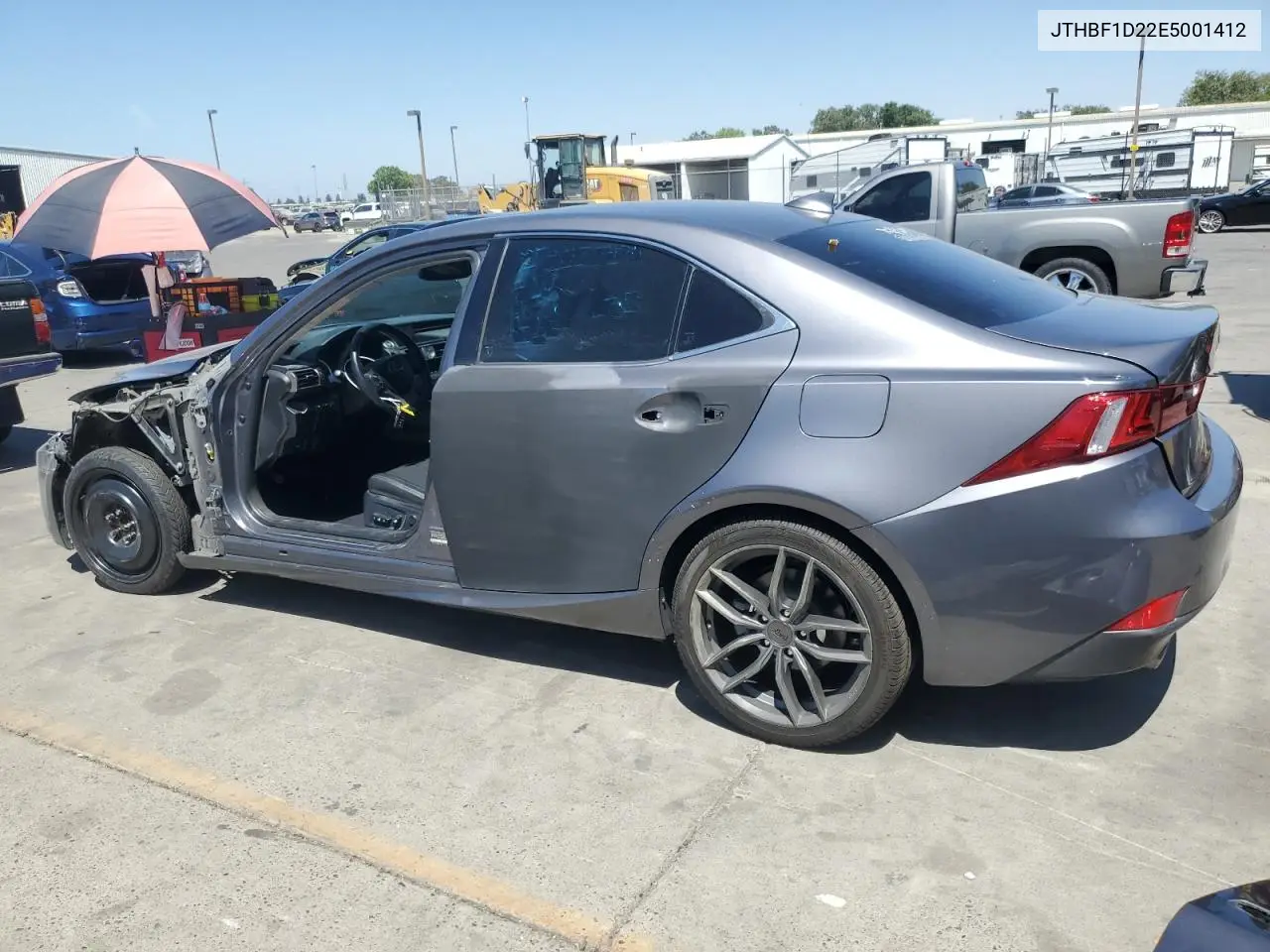 2014 Lexus Is 250 VIN: JTHBF1D22E5001412 Lot: 61994155