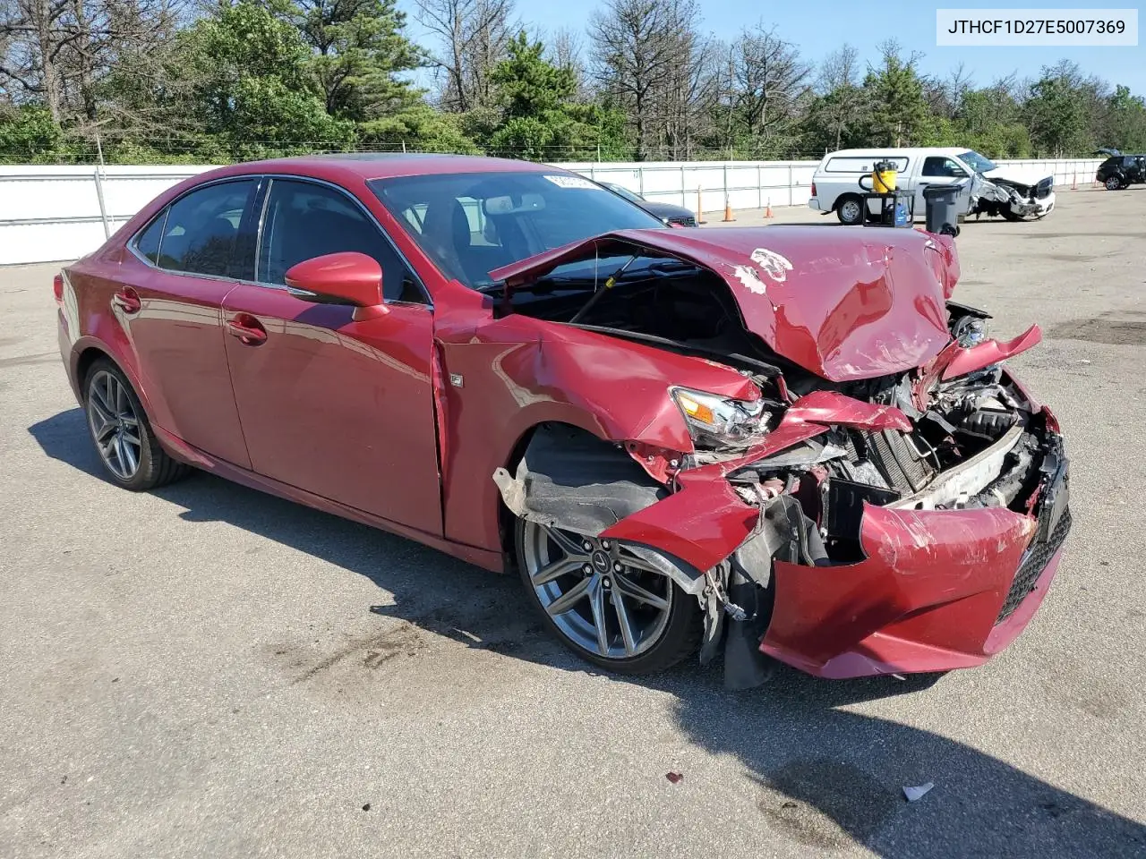 2014 Lexus Is 250 VIN: JTHCF1D27E5007369 Lot: 62310145