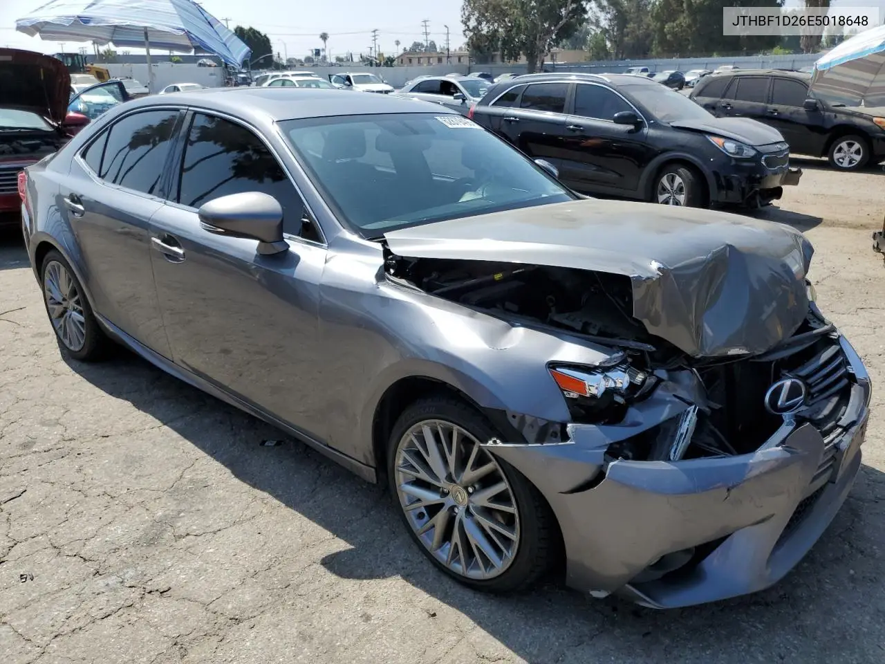 2014 Lexus Is 250 VIN: JTHBF1D26E5018648 Lot: 62879495