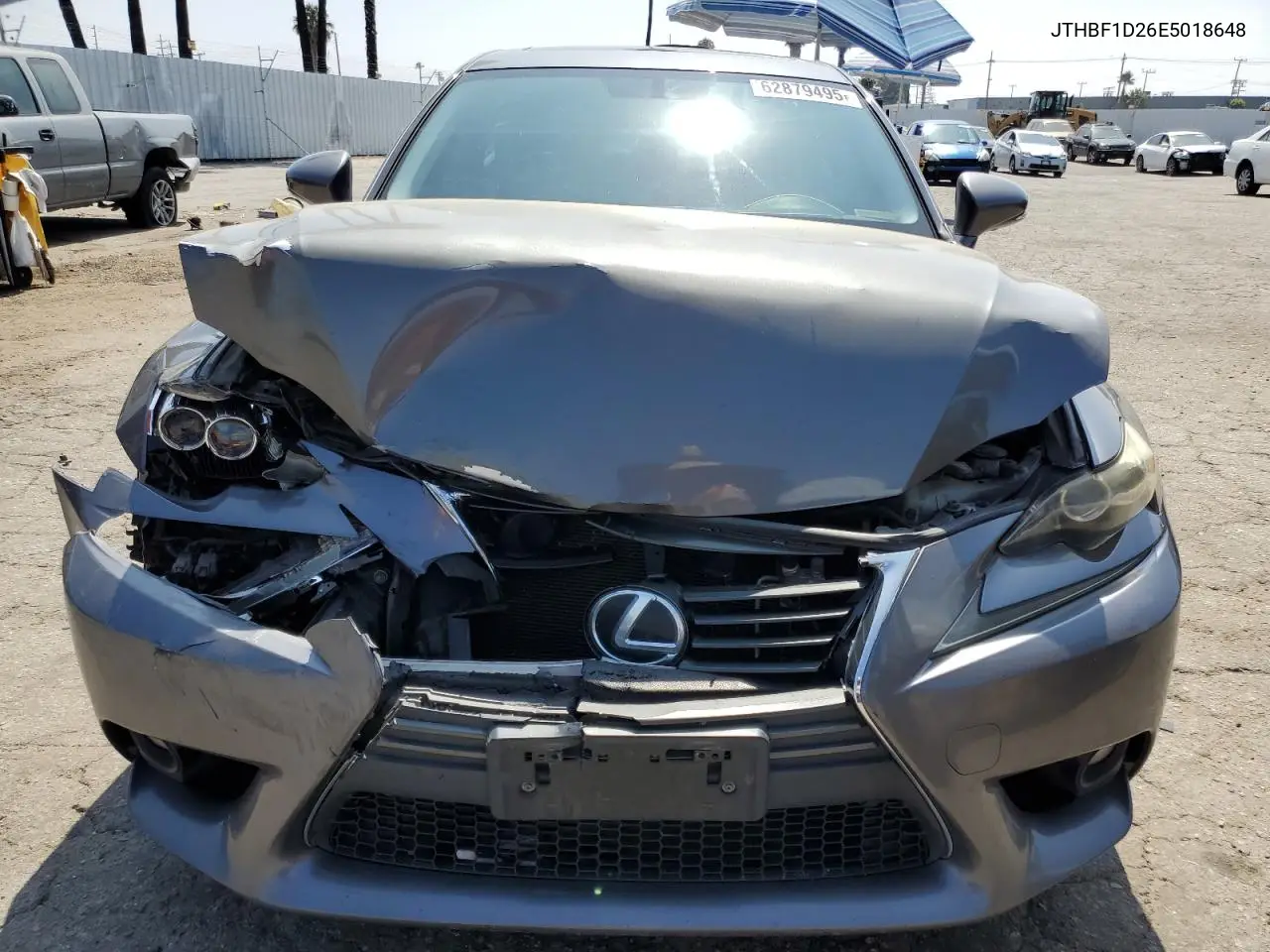 2014 Lexus Is 250 VIN: JTHBF1D26E5018648 Lot: 62879495