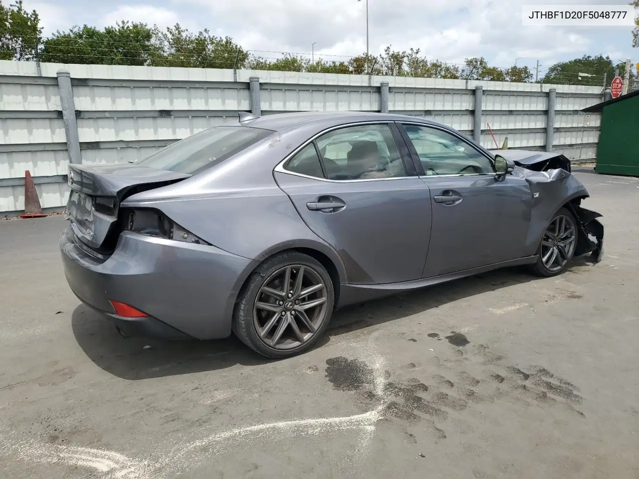 2015 Lexus Is 250 VIN: JTHBF1D20F5048777 Lot: 53999845