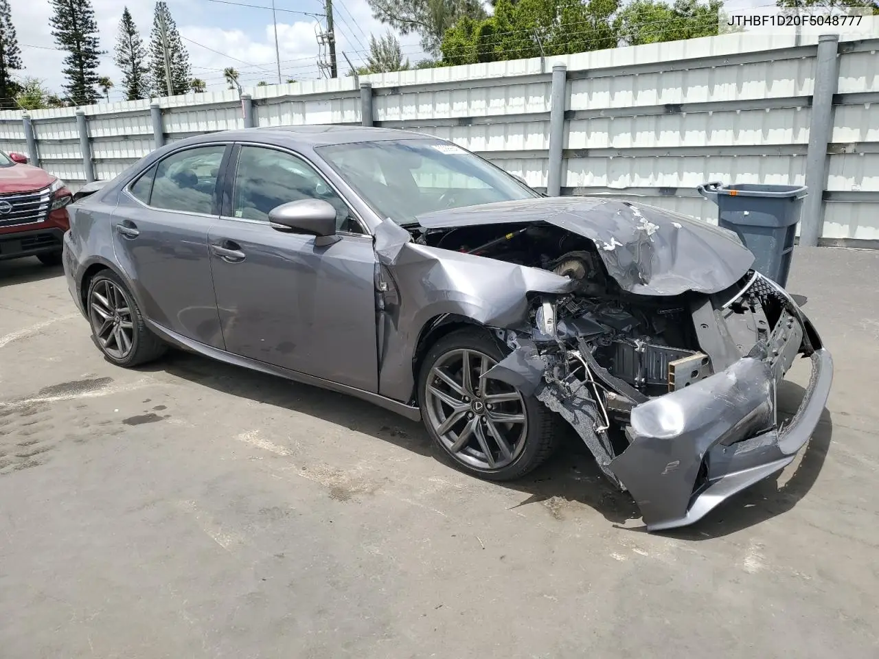 2015 Lexus Is 250 VIN: JTHBF1D20F5048777 Lot: 53999845