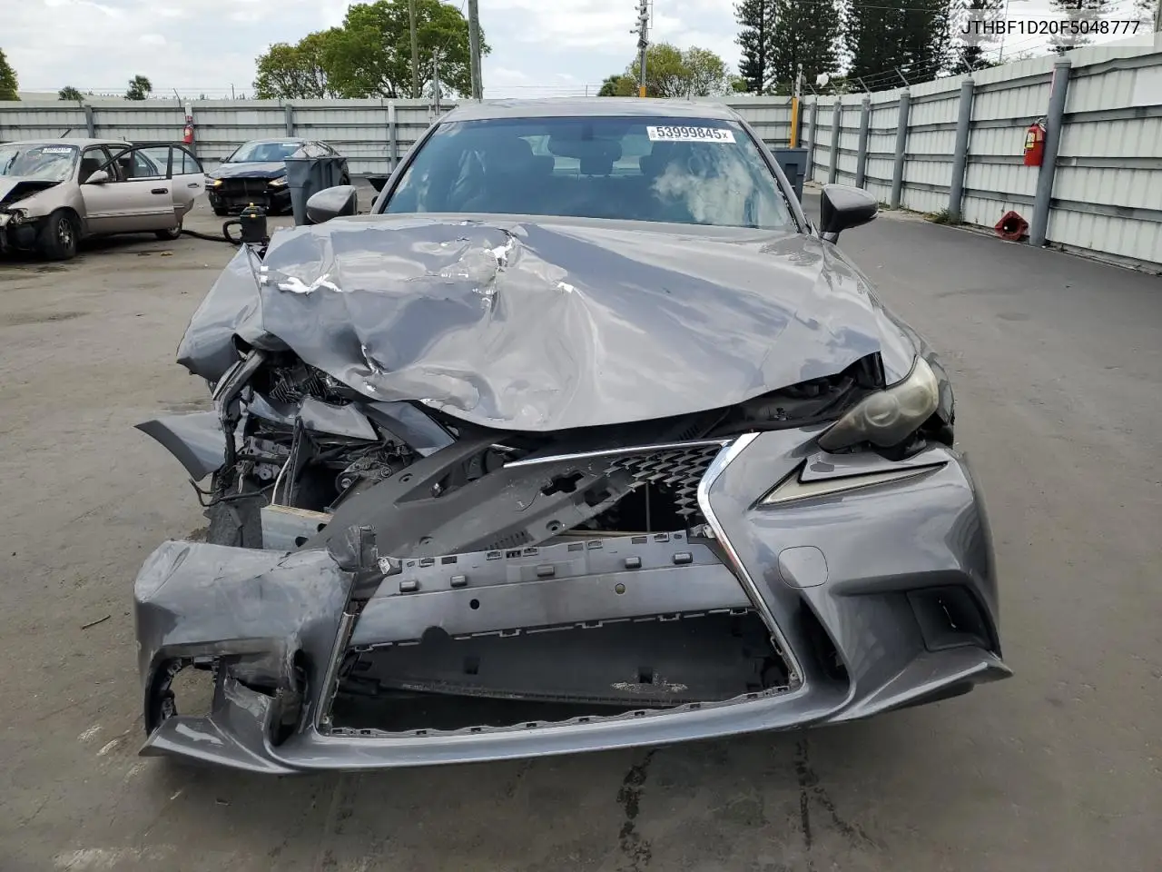 2015 Lexus Is 250 VIN: JTHBF1D20F5048777 Lot: 53999845