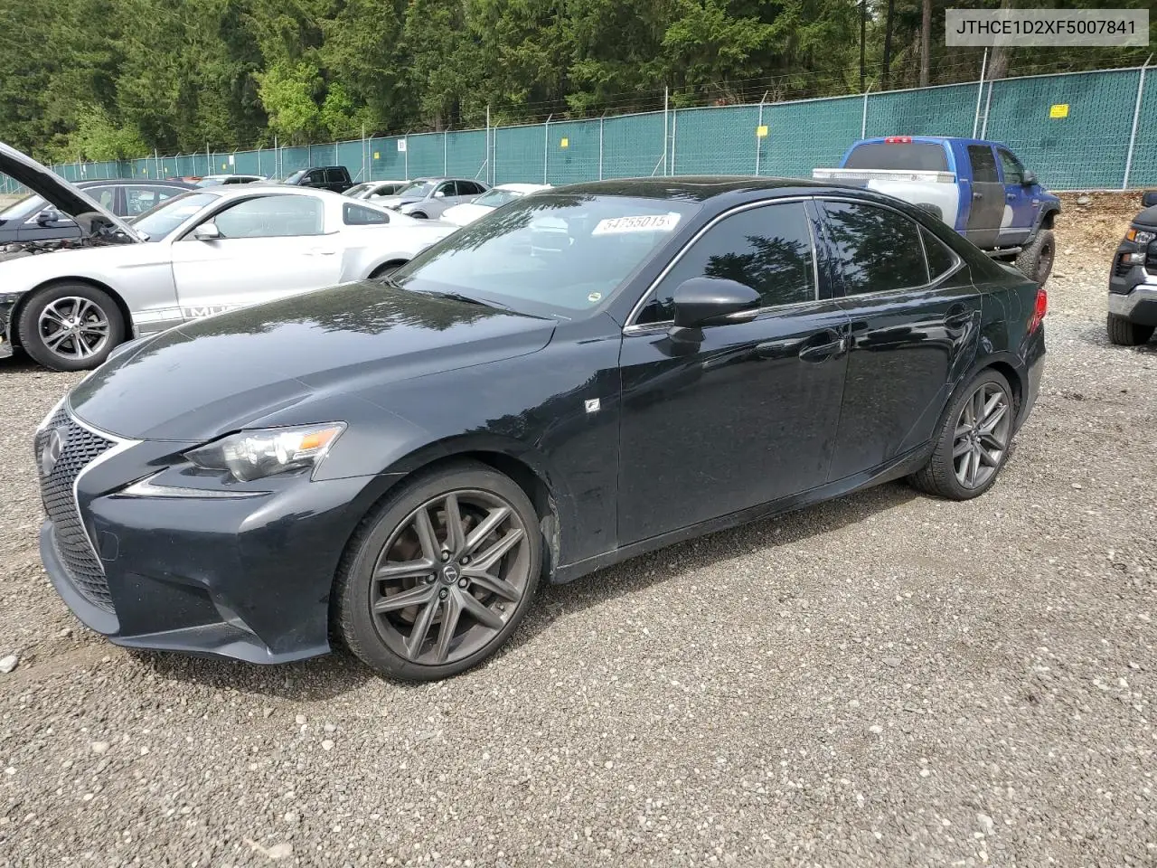 2015 Lexus Is 350 VIN: JTHCE1D2XF5007841 Lot: 54755015