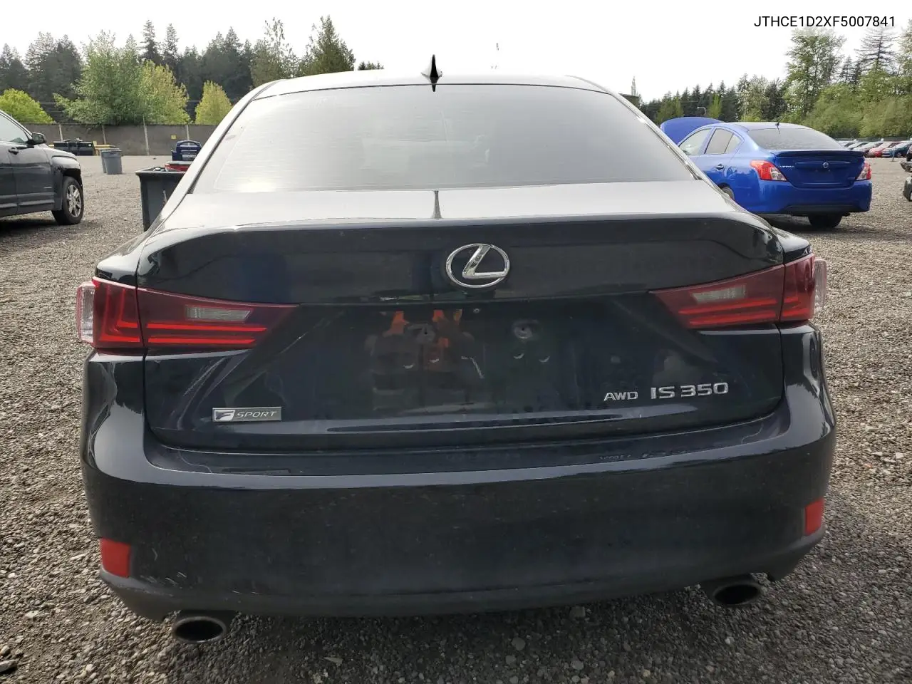 2015 Lexus Is 350 VIN: JTHCE1D2XF5007841 Lot: 54755015