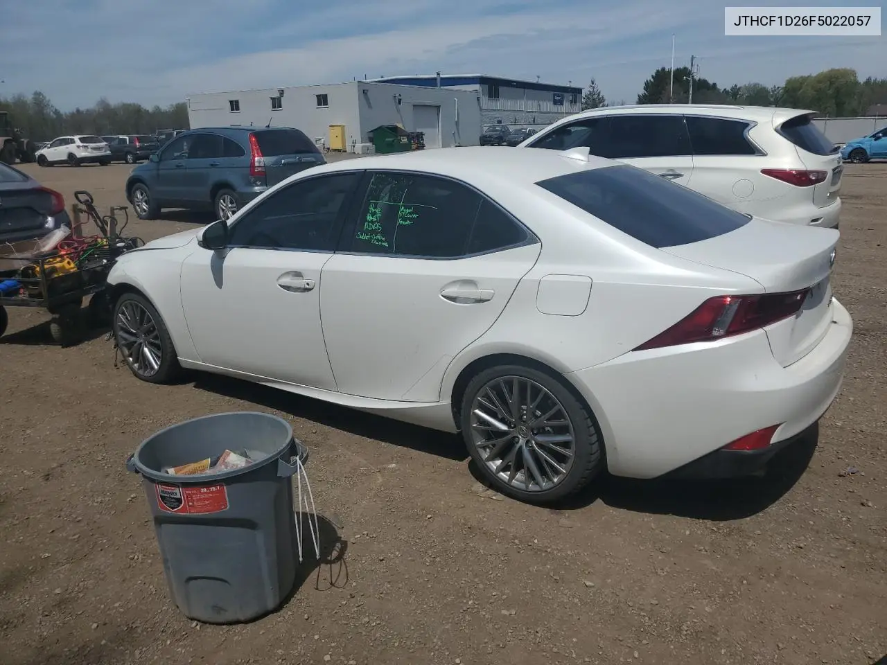2015 Lexus Is 250 VIN: JTHCF1D26F5022057 Lot: 55451145