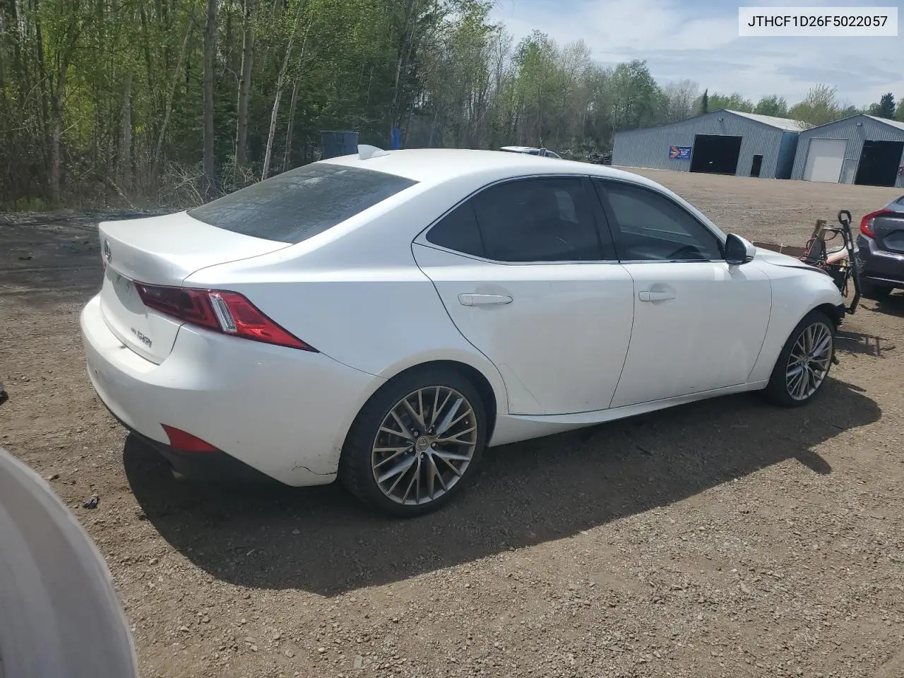 2015 Lexus Is 250 VIN: JTHCF1D26F5022057 Lot: 55451145
