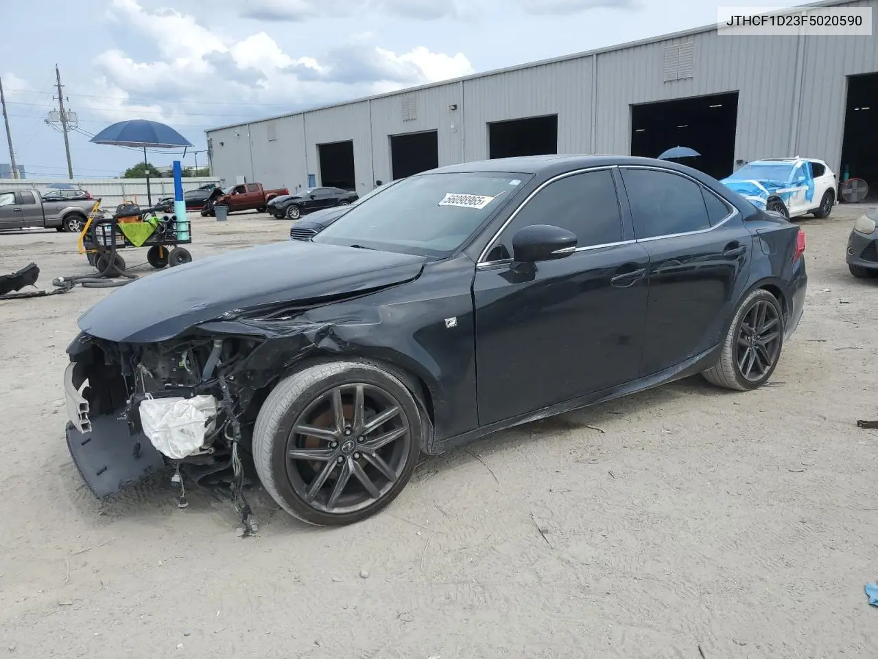 2015 Lexus Is 250 VIN: JTHCF1D23F5020590 Lot: 56098965