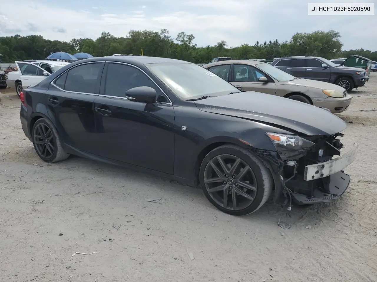 2015 Lexus Is 250 VIN: JTHCF1D23F5020590 Lot: 56098965