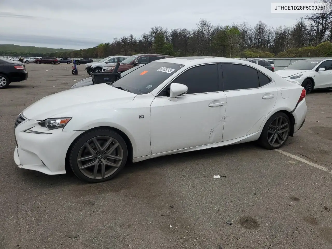2015 Lexus Is 350 VIN: JTHCE1D28F5009751 Lot: 56123795
