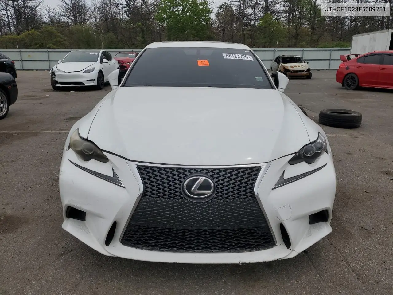 2015 Lexus Is 350 VIN: JTHCE1D28F5009751 Lot: 56123795