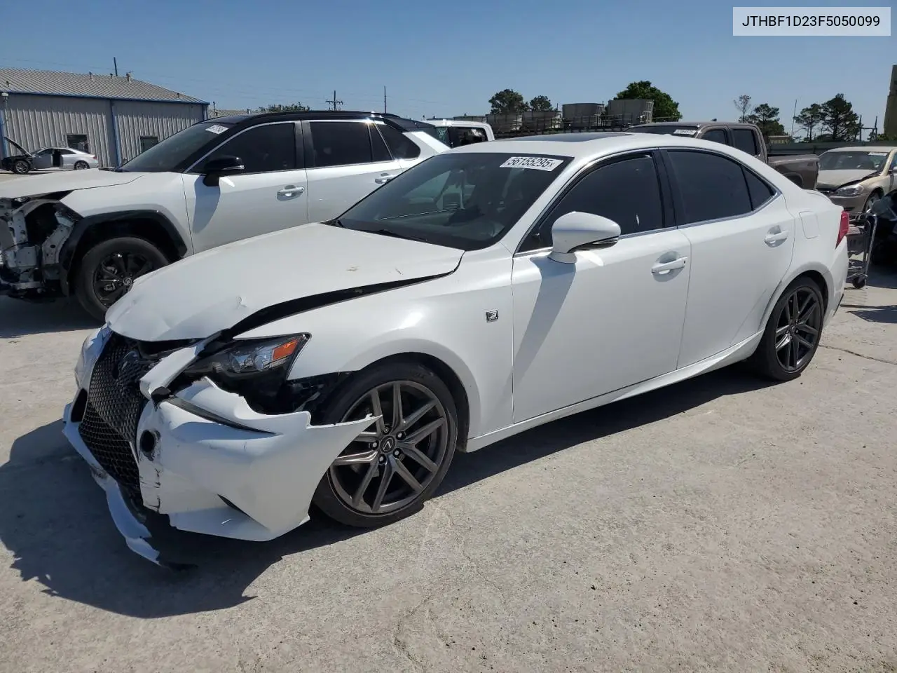2015 Lexus Is 250 VIN: JTHBF1D23F5050099 Lot: 56155295