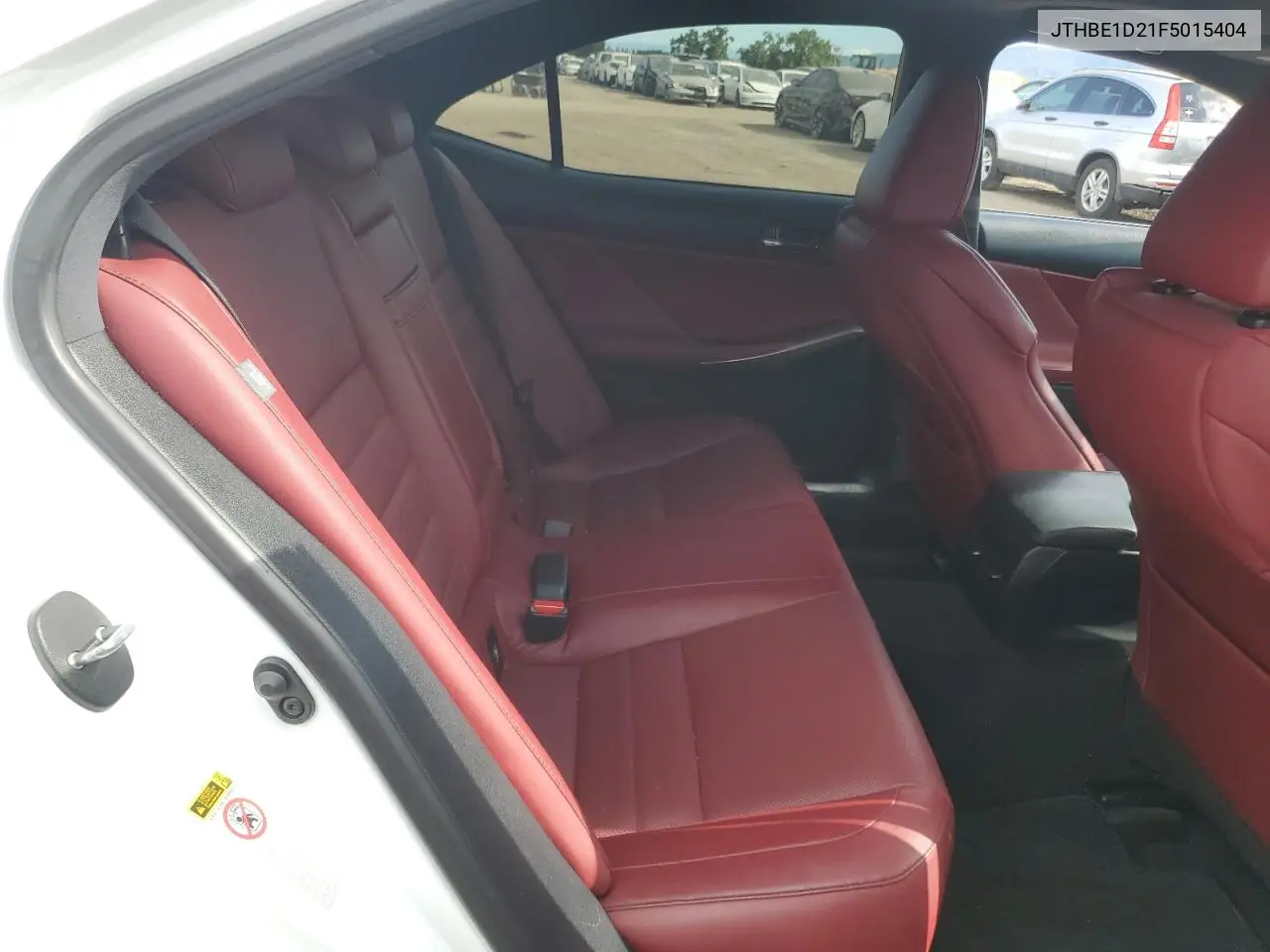 2015 Lexus Is 350 VIN: JTHBE1D21F5015404 Lot: 56353705