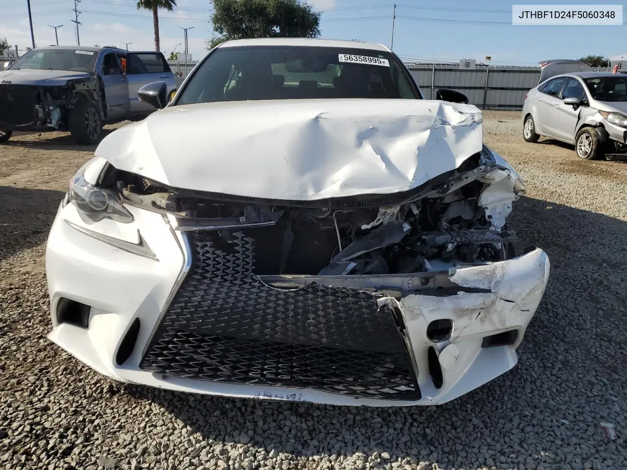 2015 Lexus Is 250 VIN: JTHBF1D24F5060348 Lot: 56358995