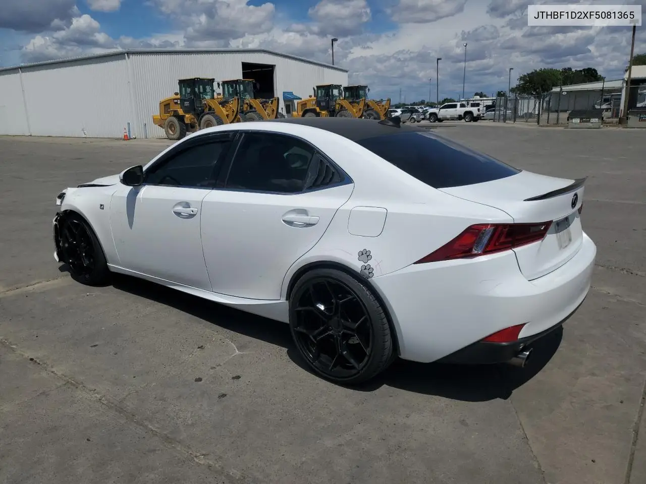 2015 Lexus Is 250 VIN: JTHBF1D2XF5081365 Lot: 56762605