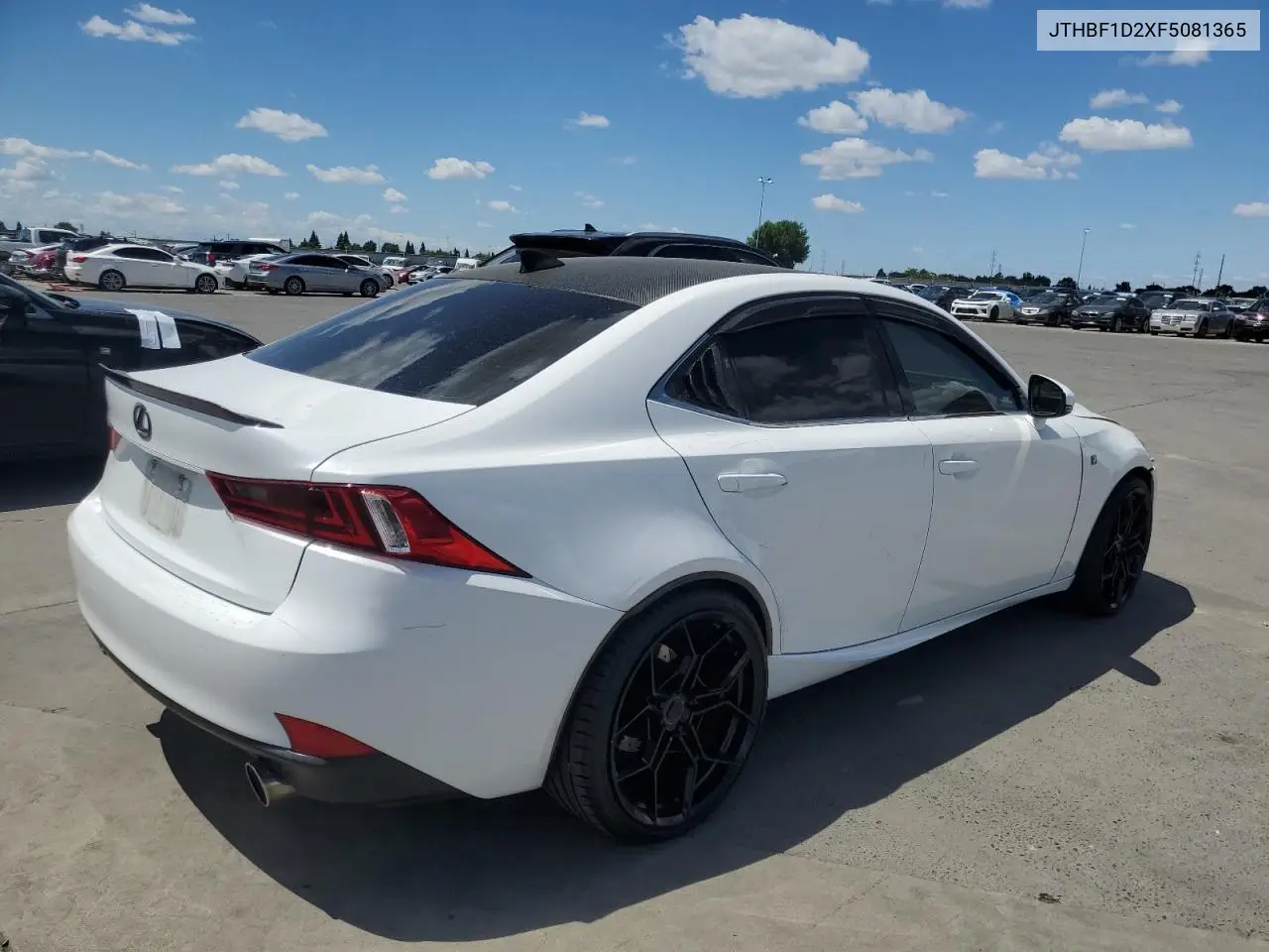 2015 Lexus Is 250 VIN: JTHBF1D2XF5081365 Lot: 56762605