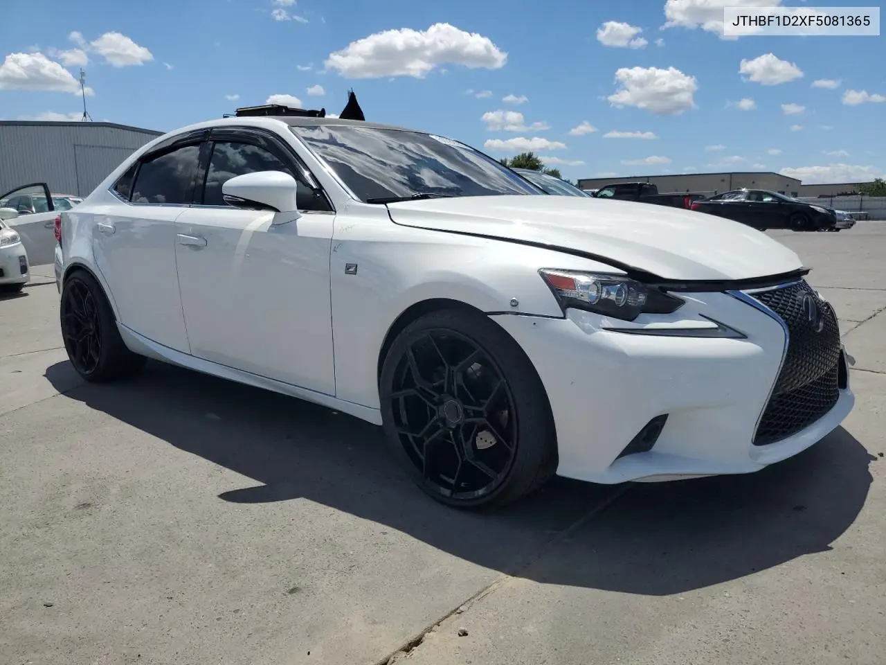 2015 Lexus Is 250 VIN: JTHBF1D2XF5081365 Lot: 56762605