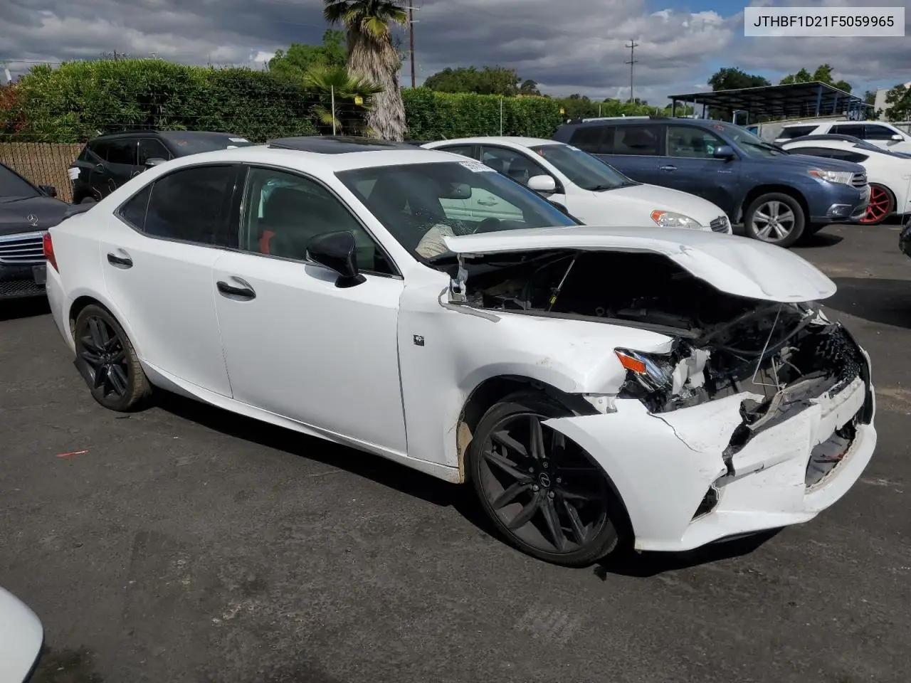 2015 Lexus Is 250 VIN: JTHBF1D21F5059965 Lot: 56943875