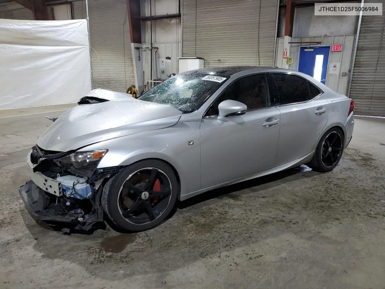 2015 Lexus Is 350 VIN: JTHCE1D25F5006984 Lot: 58357905