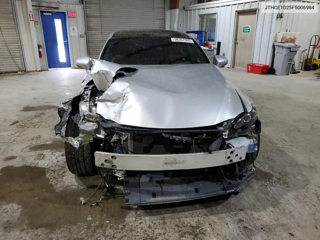 2015 Lexus Is 350 VIN: JTHCE1D25F5006984 Lot: 58357905