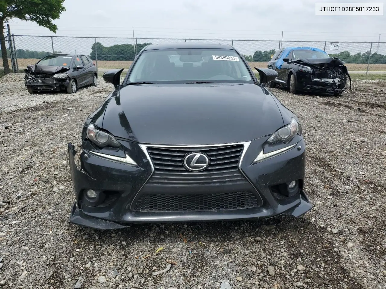 2015 Lexus Is 250 VIN: JTHCF1D28F5017233 Lot: 59890335