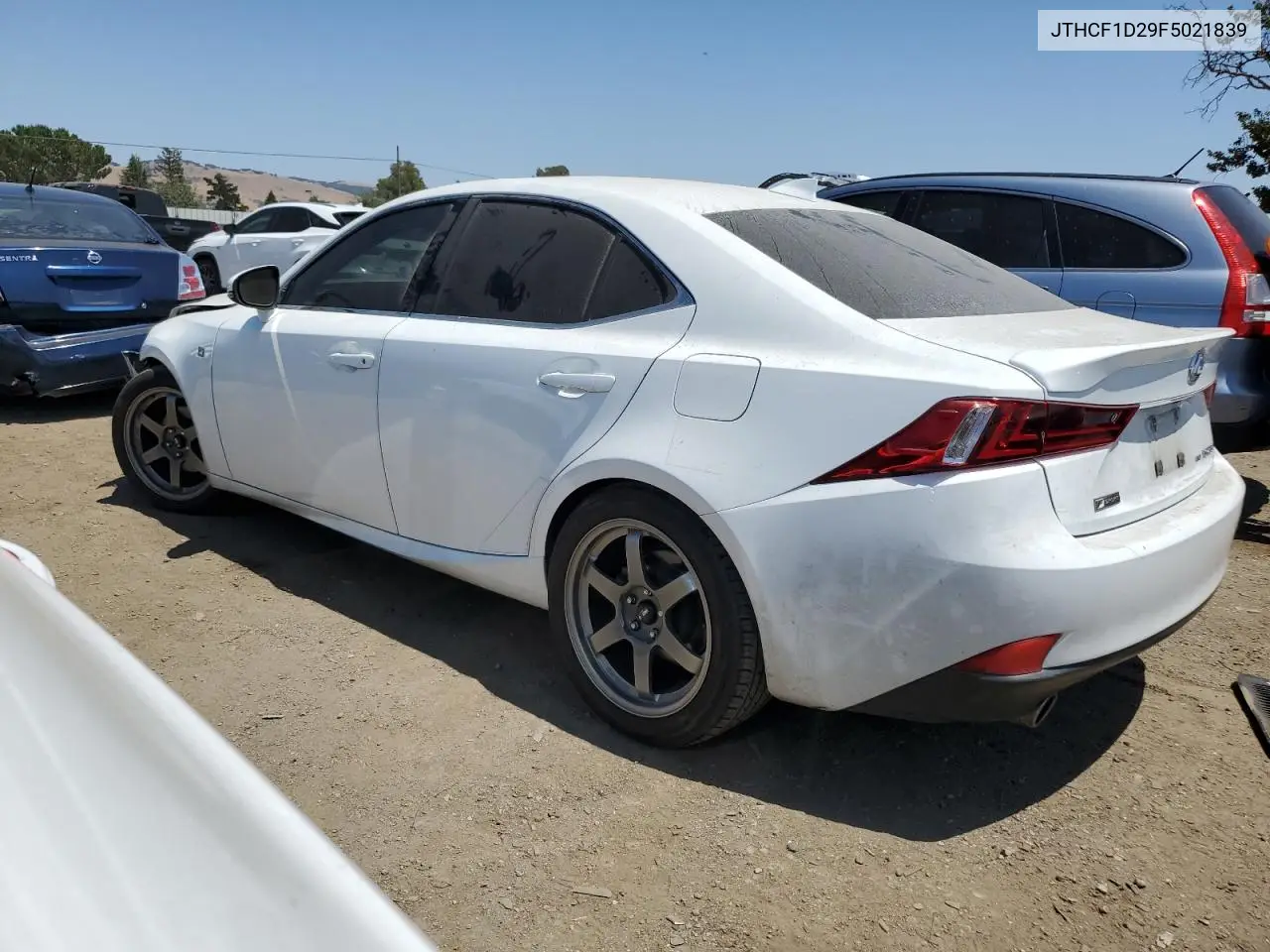2015 Lexus Is 250 VIN: JTHCF1D29F5021839 Lot: 62196085