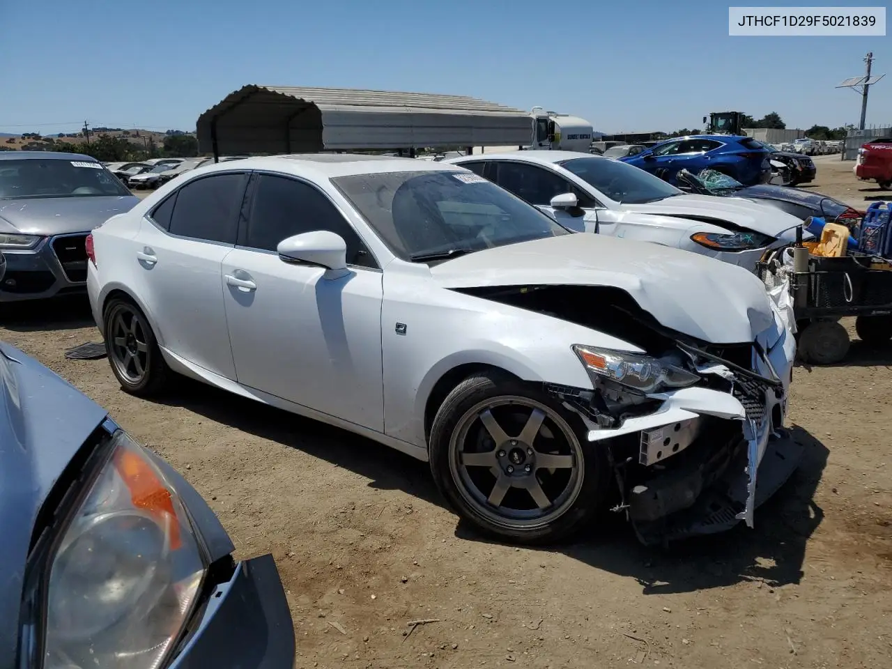 2015 Lexus Is 250 VIN: JTHCF1D29F5021839 Lot: 62196085