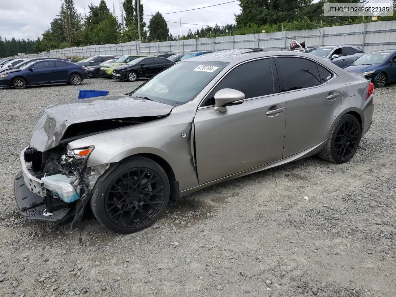 2015 Lexus Is 250 VIN: JTHCF1D24F5022185 Lot: 62381605