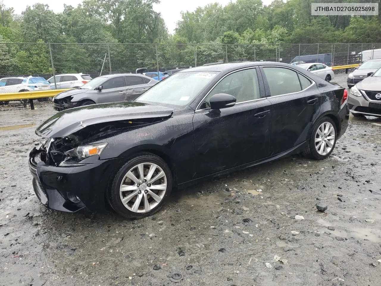 2016 Lexus Is 200T VIN: JTHBA1D27G5025898 Lot: 56044675
