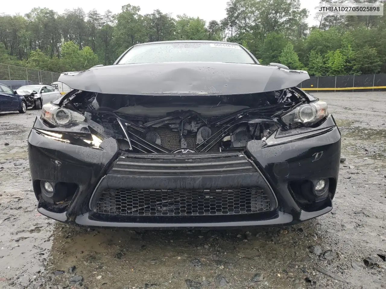 2016 Lexus Is 200T VIN: JTHBA1D27G5025898 Lot: 56044675
