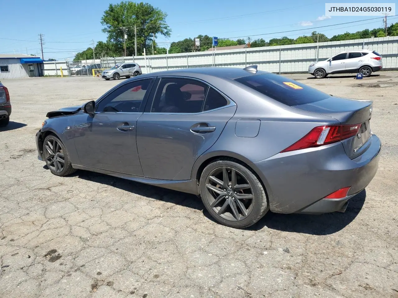 2016 Lexus Is 200T VIN: JTHBA1D24G5030119 Lot: 56073835