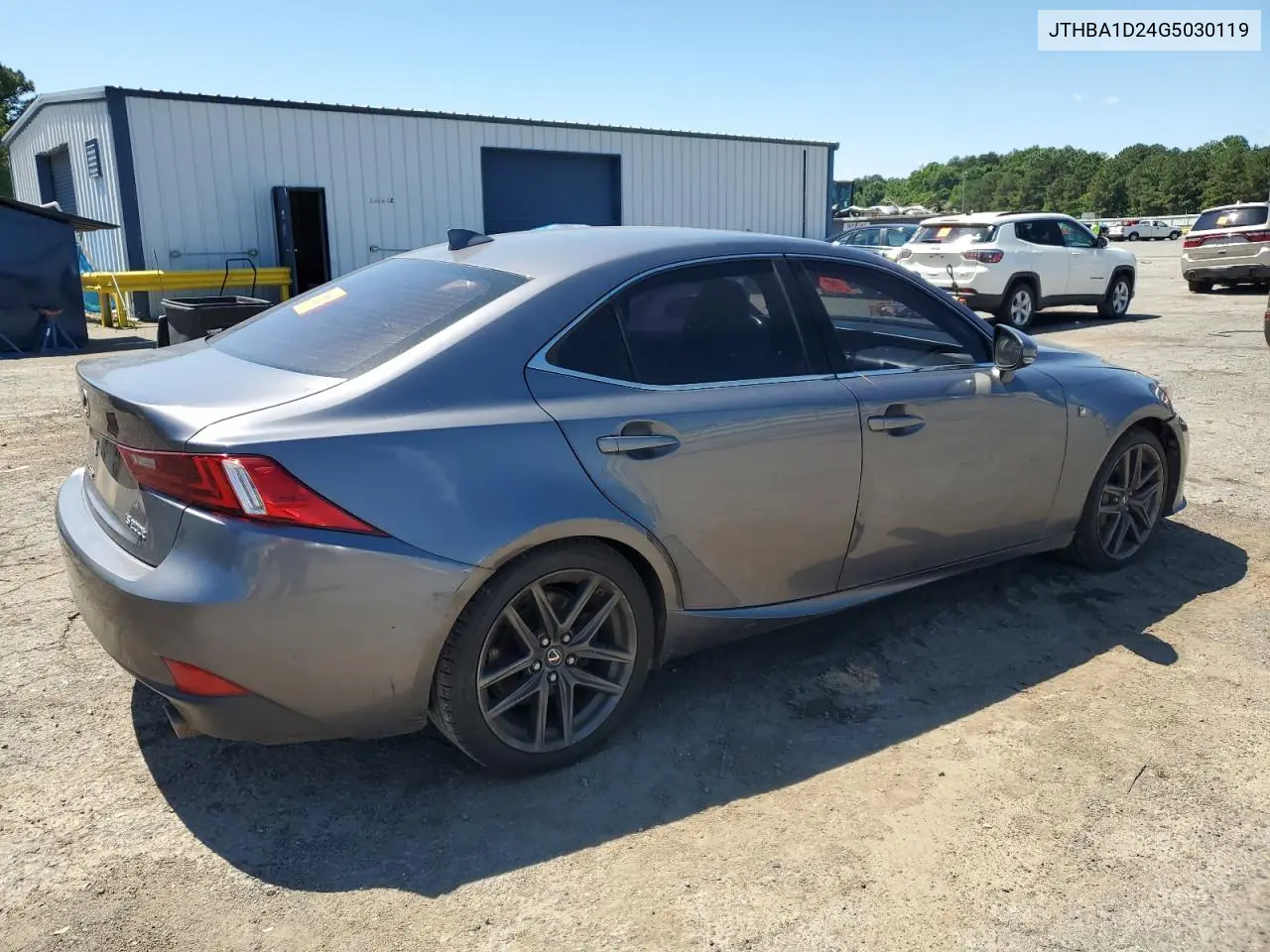 2016 Lexus Is 200T VIN: JTHBA1D24G5030119 Lot: 56073835