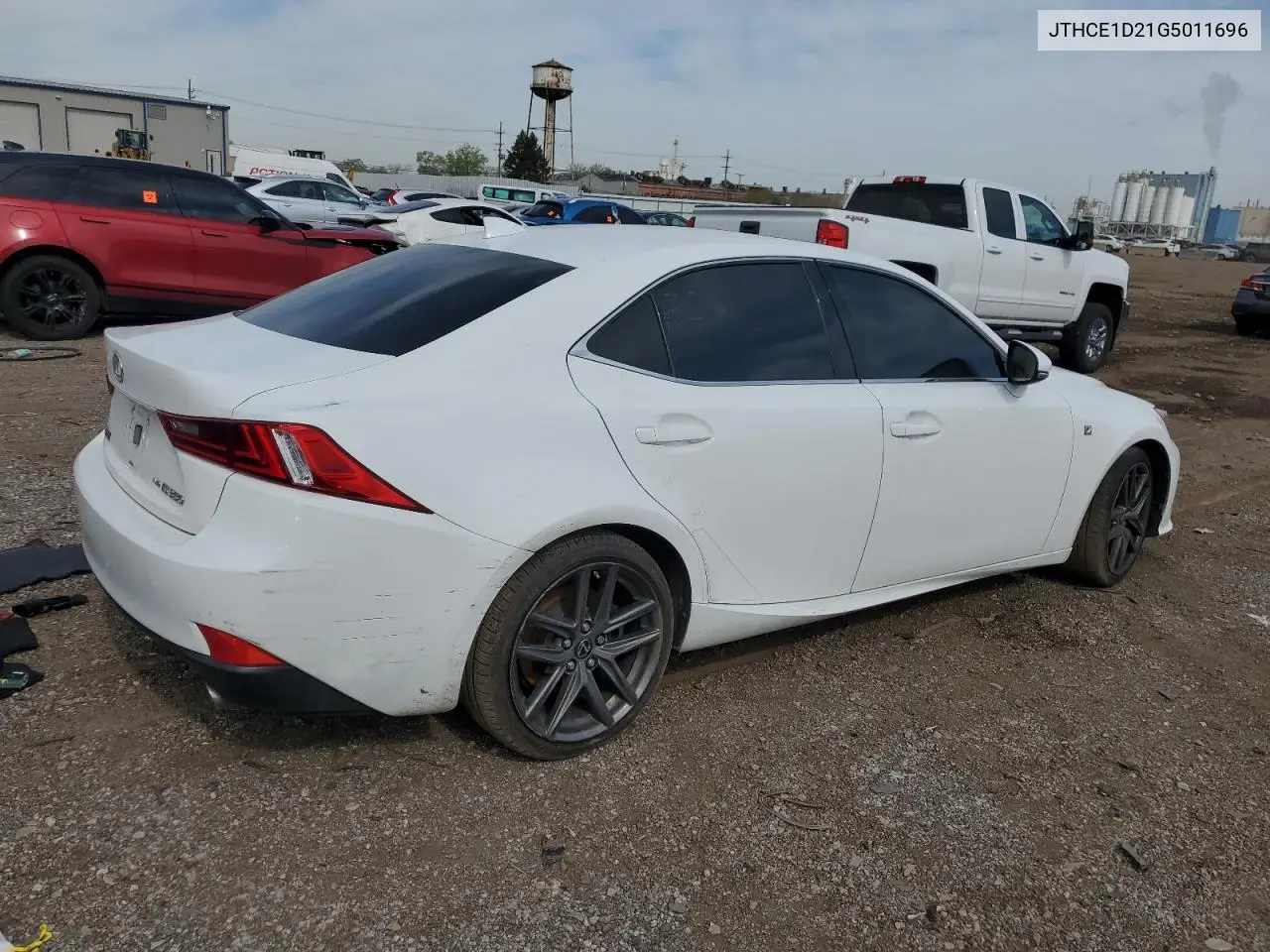 2016 Lexus Is 350 VIN: JTHCE1D21G5011696 Lot: 56164095