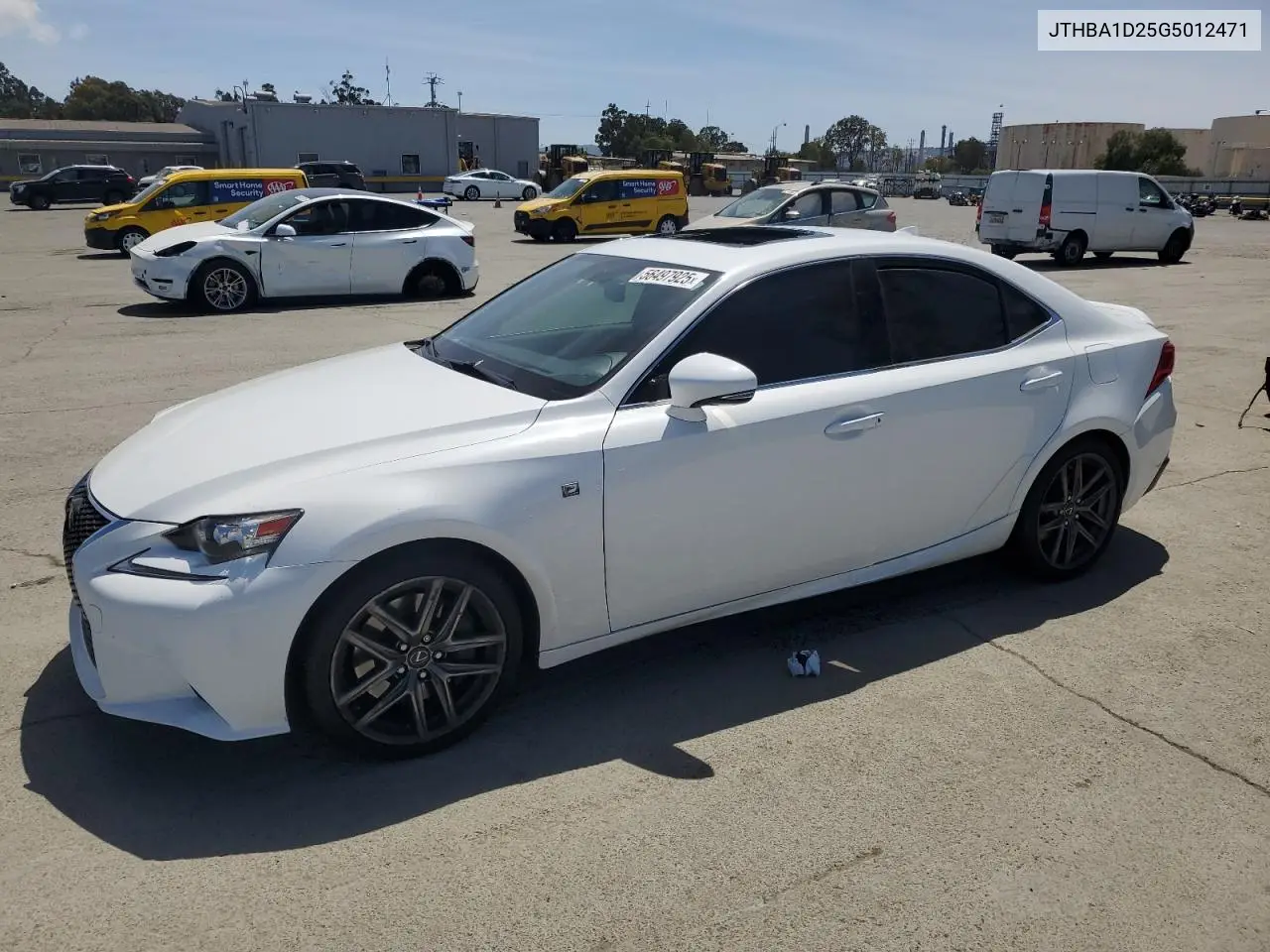 jthba1d25g5012471 JTHBA1D25G5012471 2016 Lexus Is 200T