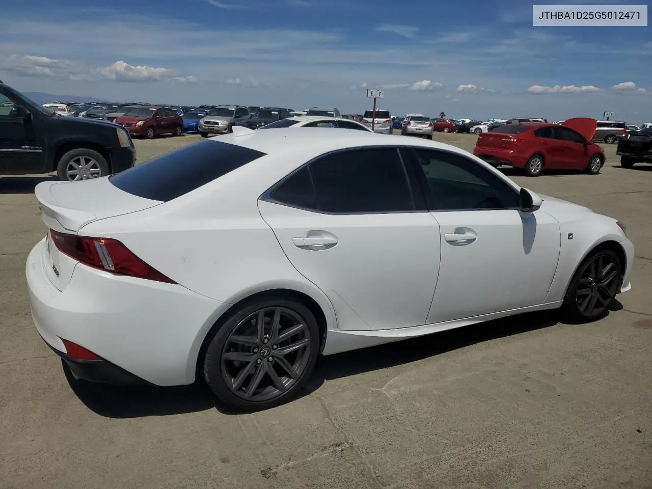 jthba1d25g5012471 JTHBA1D25G5012471 2016 Lexus Is 200T
