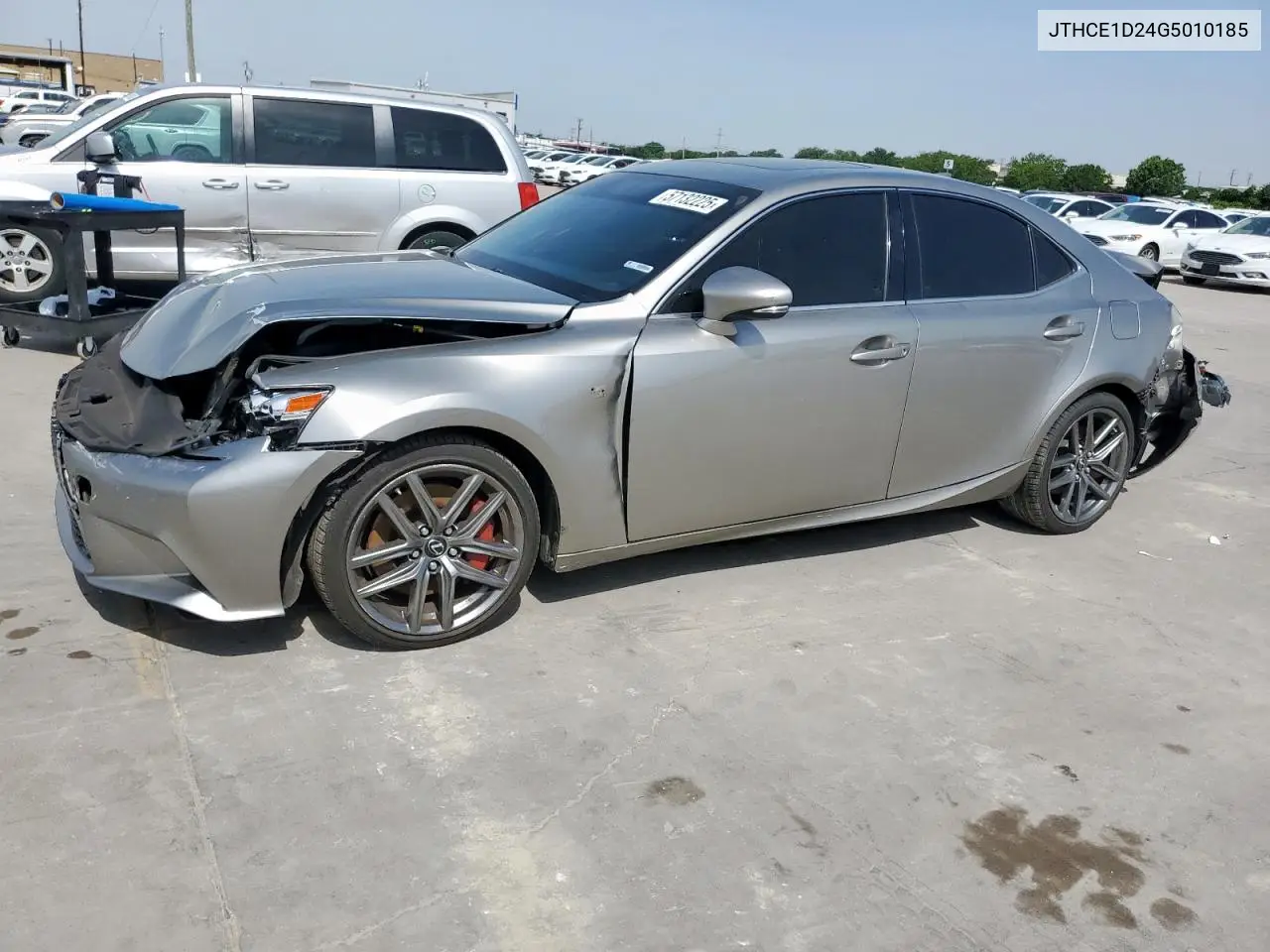 2016 Lexus Is 350 VIN: JTHCE1D24G5010185 Lot: 57132225