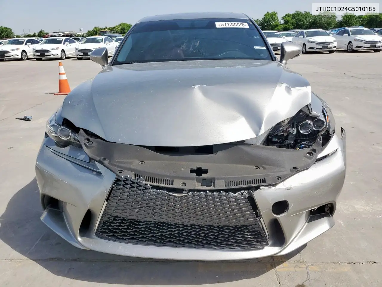 2016 Lexus Is 350 VIN: JTHCE1D24G5010185 Lot: 57132225