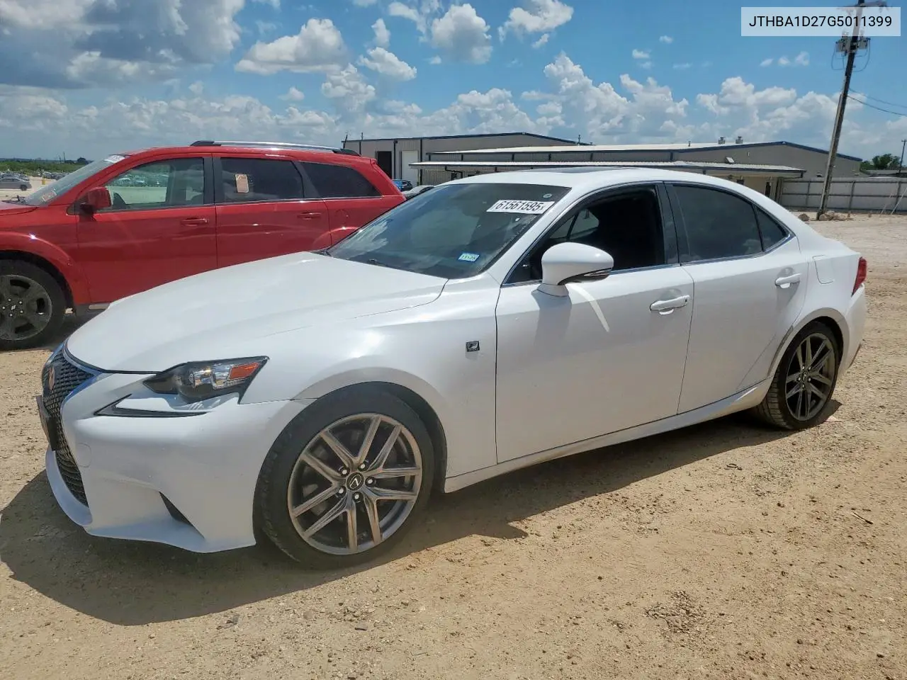 2016 Lexus Is 200T VIN: JTHBA1D27G5011399 Lot: 61561595