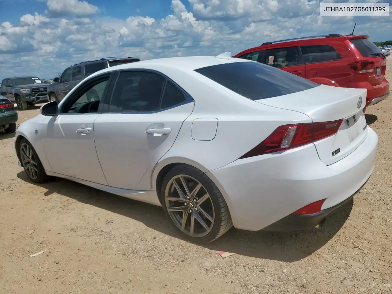 2016 Lexus Is 200T VIN: JTHBA1D27G5011399 Lot: 61561595