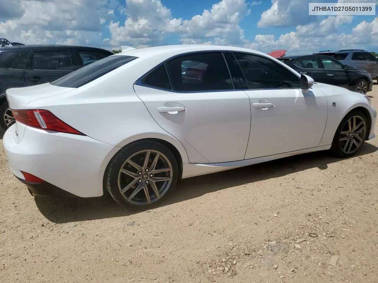 2016 Lexus Is 200T VIN: JTHBA1D27G5011399 Lot: 61561595