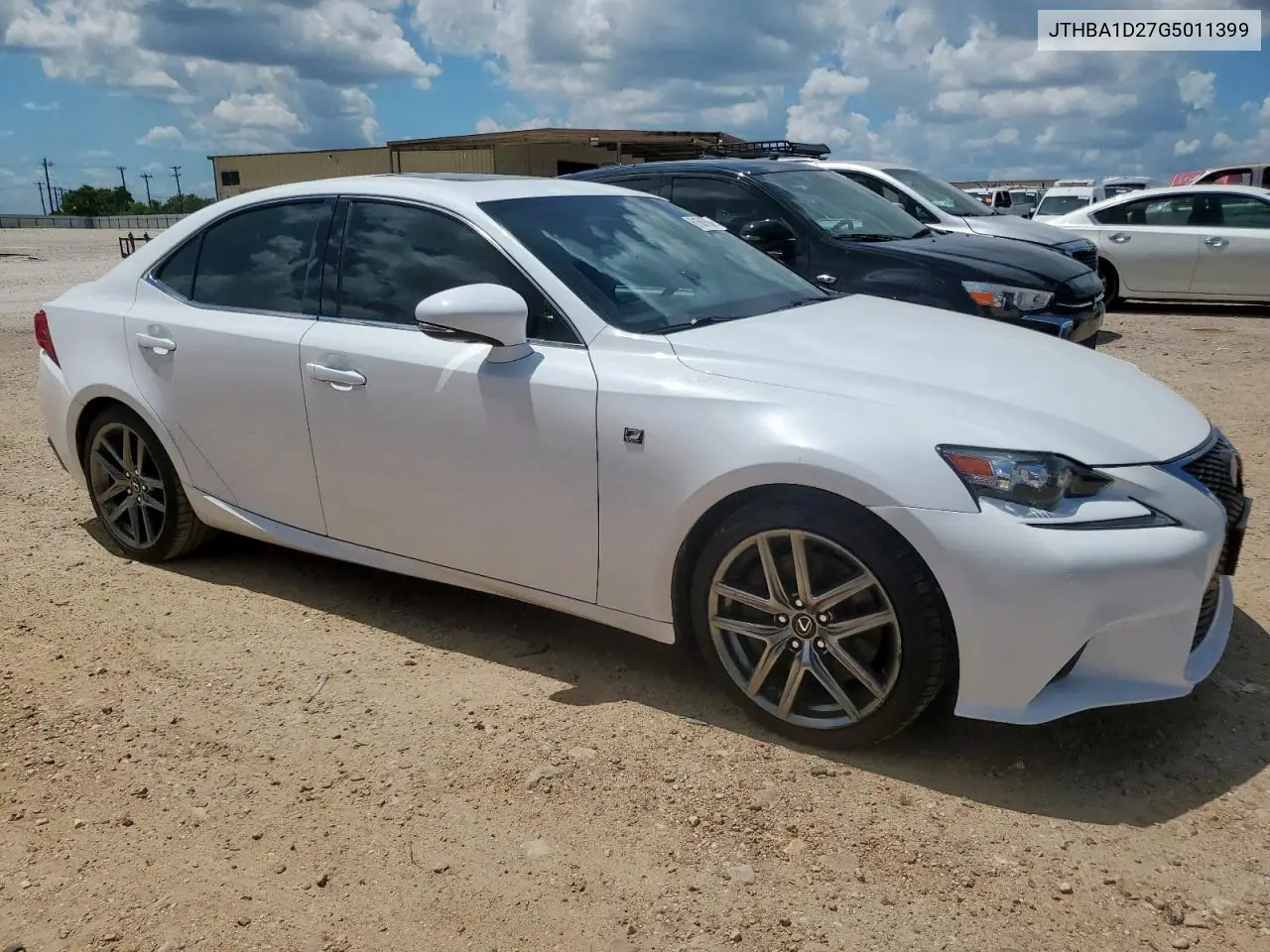 2016 Lexus Is 200T VIN: JTHBA1D27G5011399 Lot: 61561595