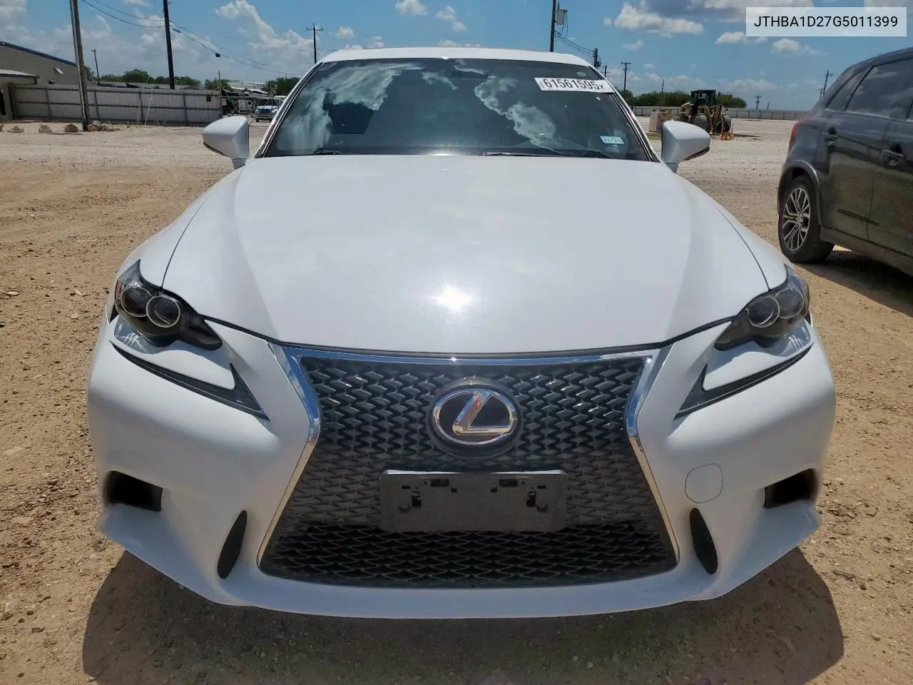 2016 Lexus Is 200T VIN: JTHBA1D27G5011399 Lot: 61561595