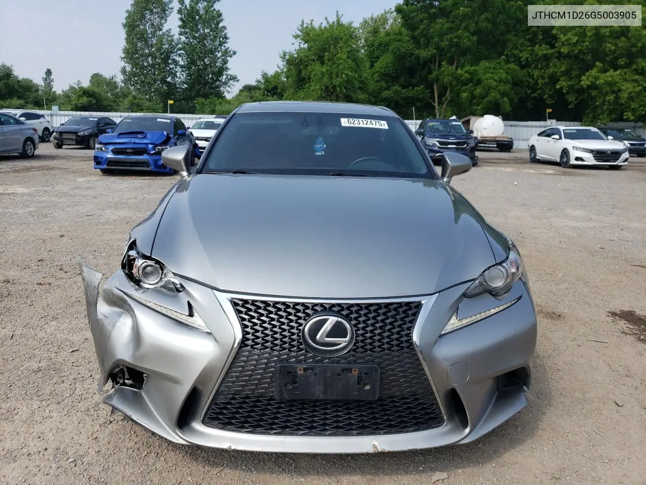 2016 Lexus Is 300 VIN: JTHCM1D26G5003905 Lot: 62312475